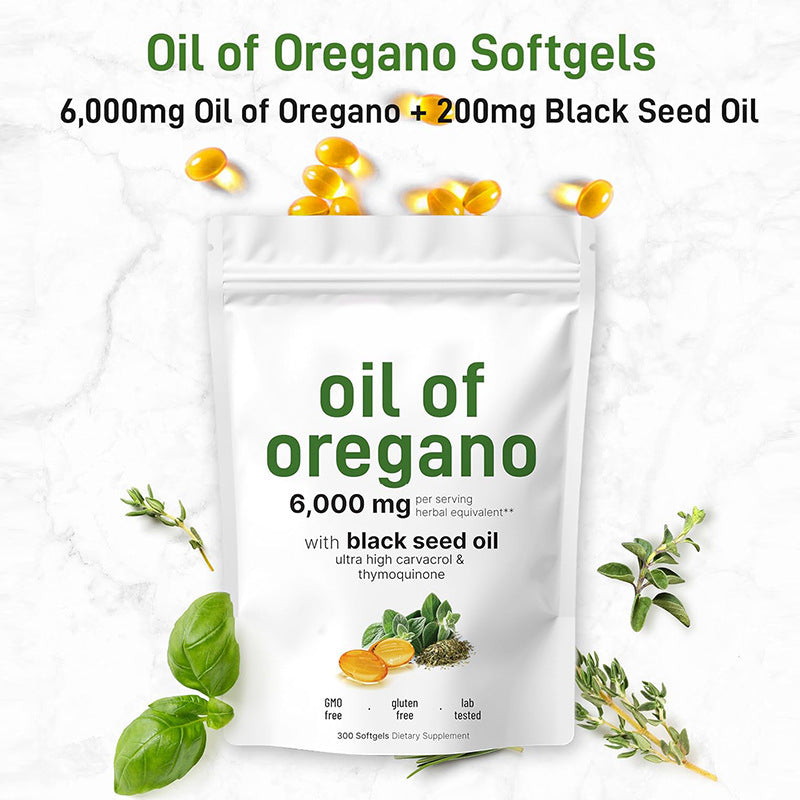 Fynix Oregano Oil Softgel Dietary Supplement